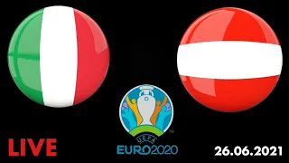Евро-2020 / Италия Австрия / Смотрю матч / 26.06.2021