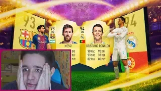 РЕАКЦИЯ ФИФЕРОВ НА ВЫПАДЕНИЕ РОНАЛДУ И МЕССИ В ПАКЕ || RONALDO IN A PACK || MESSI IN A PACK