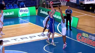 J. Garrett Jr. highlights vs Pasvalio „Pieno žvaigždės“