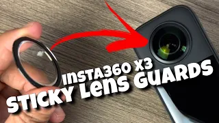 STICKY LENS GUARDS FOR INSTA360 X3