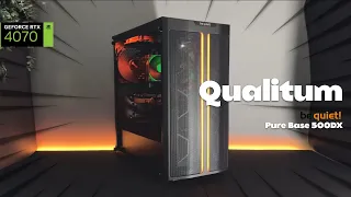 U-Case Qualitum Gaming PC RGB Black i5-12600KF/32GB/1TB/GeForce RTX 4070