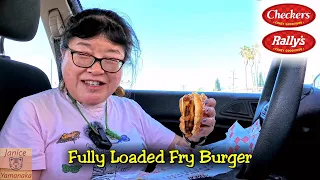LIMITED TIME: Fully Loaded Fry Burger at Rally's / Checkers #2024springnibbles