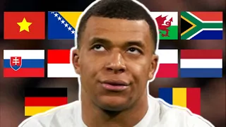 KYLIAN MBAPPE in different languages part 3