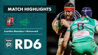 Bunnings NPC 2022 | Round 6 Highlights | Counties Manukau v Manawatū