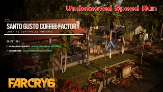 San Gusto Coffee Factory Stealth Undetected Speed Run - Far Cry 6 RTX2080Super