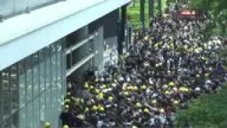 Protesters take over Hong Kong's legislature