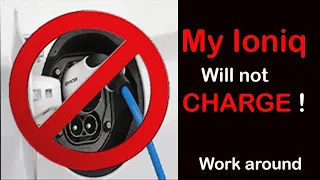 Hyundai Ioniq charging issues - work around #hyundai