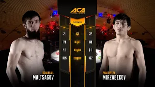 Джабраил Мальсагов vs. Жакшылык Мирзабеков | Djabrail Malsagov vs. Jakshylyk Myrzabekov | ACA YE 26