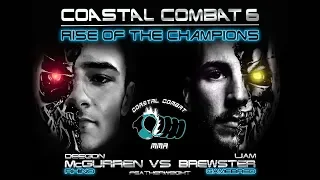 Coastal combat 6 Deegan McGurren vs  Liam Brewster