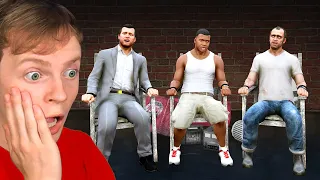 Michael, Trevor & Franklin are KIDNAPPED in GTA 5!