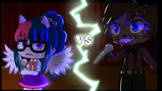 FNaF vs MLP • Singing Battle • Gacha Club