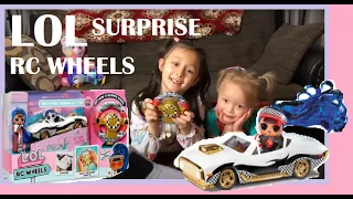 LOL SURPRISE RC WHEELS | UNBOXING with Just Kidding with Lana