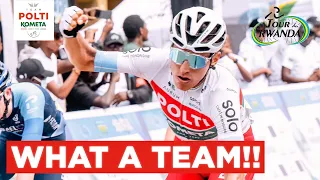 VICTORY on the 3RD STAGE of TOUR DU RWANDA | TEAM POLTI KOMETA