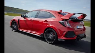 Honda Civic Type R 2018 (manual) acceleration & top speed 0-283 km/h