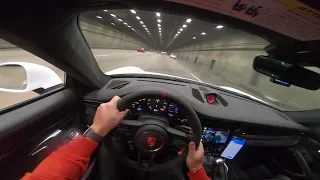 Porsche 991.2 GT3 Manual - POV Run with the Sharkwerks Bypass in tunnel!