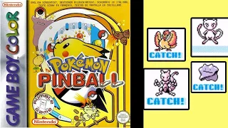 [Pokemon Pinball]✨ Legendary Catches ✨(Game Boy Color)