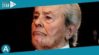 "J'ai eu Anthony..." : Pascal Praud donne des nouvelles d'Alain Delon après la plainte, le clan réun