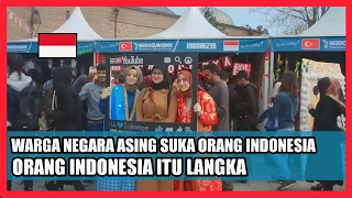 Warga Negara Asing Suka Dengan Orang Indonesia.Katanya Orang Indonesia Itu Tidak Ada Di Negara Lain