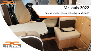 McLouis 2022 -  5de zitplaats tijdens rijden bij model 460