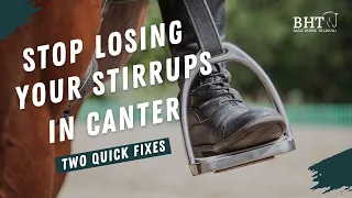 Stop Losing Your Stirrup In Canter On A Horse