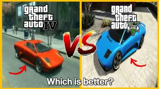 GTA 4 Infernus VS GTA 5 Infernus🤩 || Which one is better🧐 #gta5 #gtav #gta4 #gtaiv