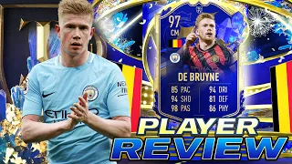 SO GOOD! 👀97 TEAM OF THE YEAR KEVIN DE BRUYNE PLAYER REVIEW - FIFA 23 ULTIMATE TEAM