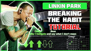 Linkin Park - Breaking The Habit | Acoustic Cover | Tutorial | Аккорды и бой