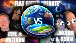 A Flat Earth "Debate" - FTFE & MCToon VS The Chuckle Brothers