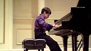 Chopin Etude Op. 10, No. 4 Performed by Maxim Lando at Age 10