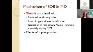 Sleep Disorders and Myotonic Dystrophy