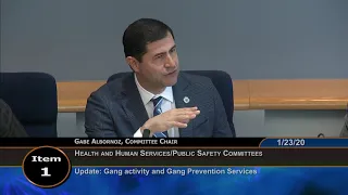 January 23, 2020 HHS/PS Committee Worksession