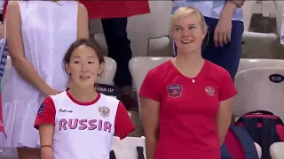 Victory Ceremony Women's 100m Breaststroke SB8 London 2019 Swimming Allianz World Championships