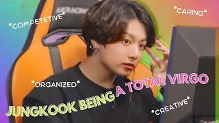 jungkook being a total virgo for five minutes straight