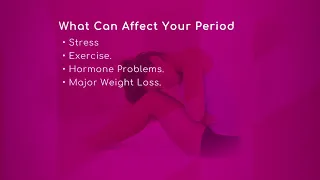 Menstrual Cycle Changes