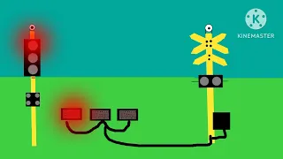 Railroad Crossing animation