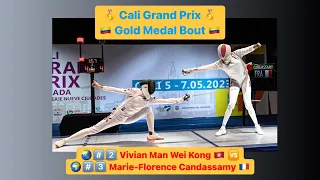 Cali Grand Prix 2023 SWE - GOLD - Vivian Man Wai Kong HKG v Marie-Florence Candassamy FRA