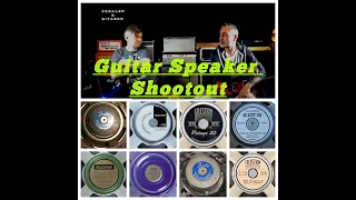 8 - Guitar speaker shootout on Vox ac15