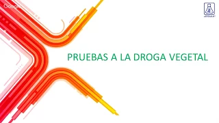 Pruebas a la Droga Vegetal | REDSA