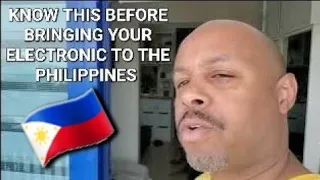 Befor you BRING YOUR ELECTRONIC TO PHILIPPINES 🇵🇭