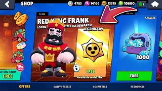 WOOW🔥 NEW LEGENDARY REWARDS🎁😱 SO CREDITS FOR LEGENDARY BRAWL STARS UPDATE🔥🎁