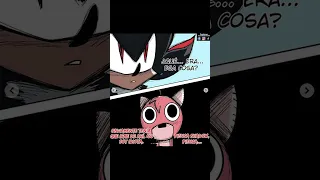 Tails según el fandom de sonic (parte 11). Comic de @Cazahistorias