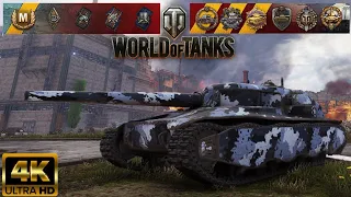 T28 Concept - Pilsen map - 10 kills - 5,2k damage - Kolobanov World of Tanks replay 4K