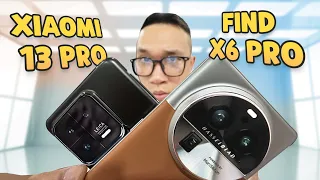 Vinh Xô | Khi OPPO và Xiaomi làm flagship giống 99%: Find X6 Pro đối đầu Xiaomi 13 Pro