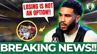 BREAKING NEWS! LOSING IS NOT AN OPTION! BOSTON CELTICS X MIAMI HEAT! HOT NEWS BOSTON CELTICS