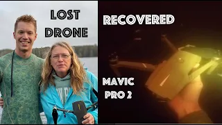 Drone LOST Underwater Search and Recovery