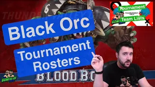 Black Orc Tournament Rosters - Blood Bowl 2020 Tournament Talk (Bonehead Podcast)