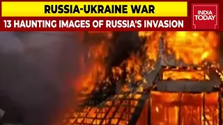 Russia-Ukraine War | Take A Look At Top 13 Haunting Images Of Russia's Invasion Of Ukraine