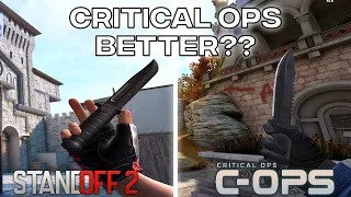 Standoff 2 VS Critical Ops - Weapon Comparison 2023 (Updated Version)