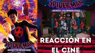 Spiderman Across the Spider-verse | REACCIÓN EN EL CINE | PREESTRENO en Perú