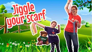 Jiggle Your Scarf - Action & Movement Song for Babies, Toddlers, and Preschoolers